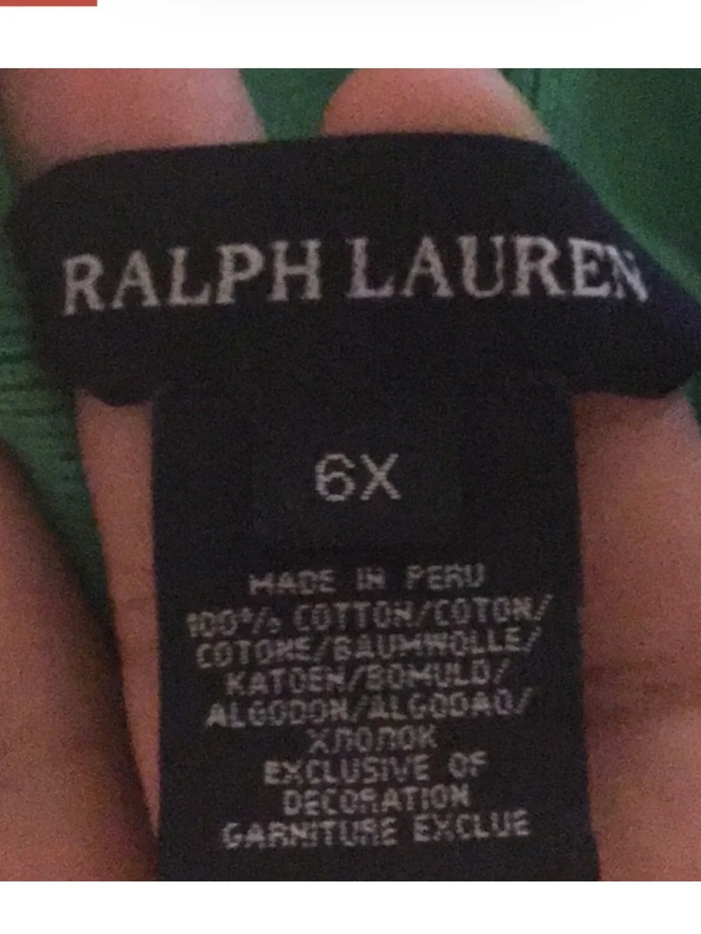Ralph Lauren Bright Green Kids Polo with Pink Pony